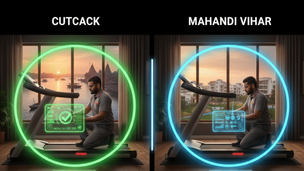 Treadmill Repair Near Cuttack & Mahanadi Vihar – Reliable Onsite Service